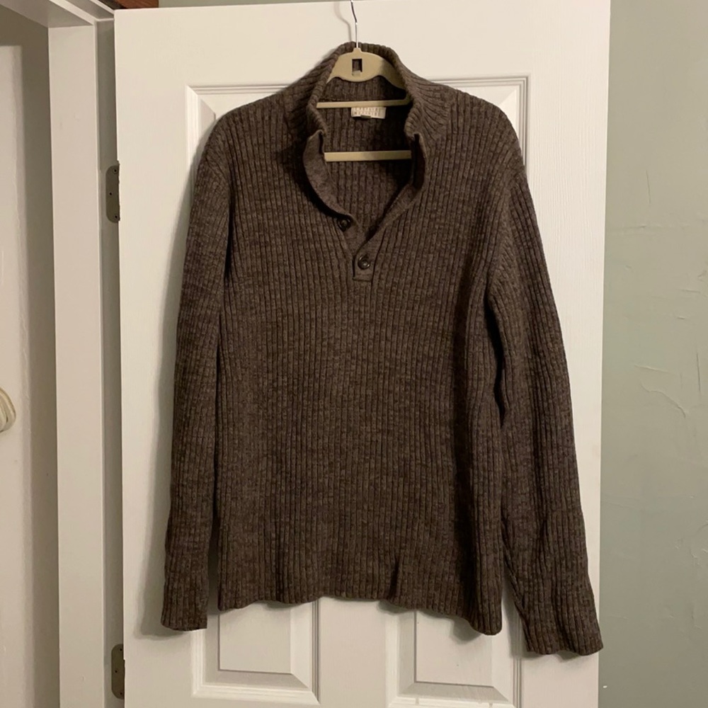 Button Neck Sweater